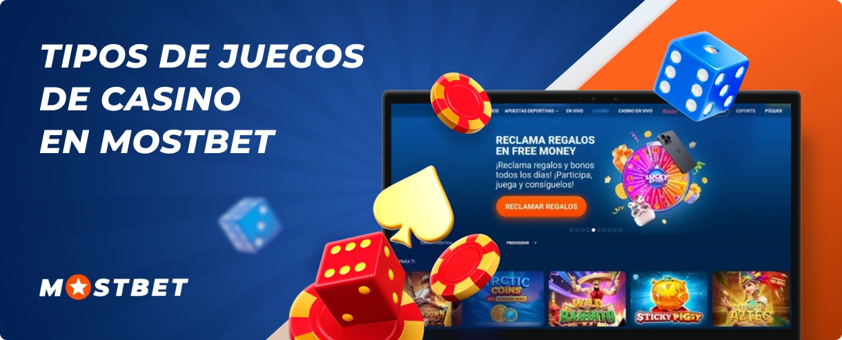 Tipos de juegos de casino en Mostbet